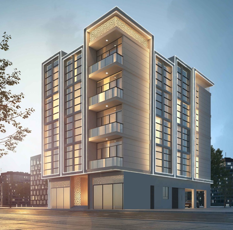 Proposed Residential Building (G+4) at Tilal, Sharjah